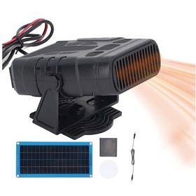 Resim Güneş Paneli Sera Isıtıcı Kiti, Sıcak Hava Elektrikli Isıtıcı, Usb İle Güneş Isıtıcısı 