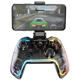 Resim Havit Gamenote G158bt Pro Transparan Rgb Gamepad 
