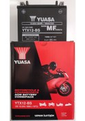 Resim Yuasa Aprilia 500 Scarabeo 2009 - 2013 Ytx12 Bs Motosiklet Akü 