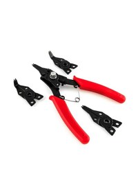 Resim Çelik Segman Pensesi 3 In 1 Eğri Uçlu Dereceli 