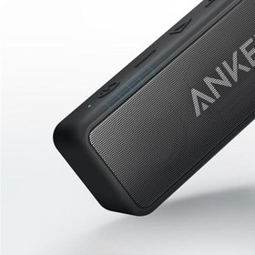 Resim Soundcore by Anker 2 Bluetooth Hoparlör, 12W Geliştirilmiş Ses, IPX7 Suya Dayanıklılık, 24 Saat Çalma Süresi, Siyah 