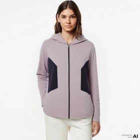 Resim Skechers Performance Coll. Full Zip Kadın Pembe Eşofman Üstü 