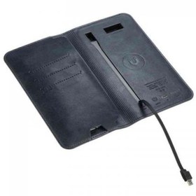 Resim Zhuse Star Rıver 6800 Mah Powerbank + Deri Cüzdan Siyah 