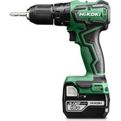 Resim Hikoki DV18DD 18V/5Ah. 55Nm Kömürsüz Şarjlı Darbeli Matkap 