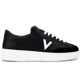 Resim Mario Valentino Kadın Hakiki Deri Siyah/Beyaz Sneakers & Spor Ayakkabı 
