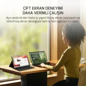 Resim Ezcool Lite E15 4ms 60HZ 15,6" Fhd IPS Taşınabilir Monitör (Sıfır Ölü Piksel Garantili) 