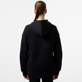 Resim Nike Sportswear Tech Fleece Windrunner Kadın Siyah Eşofman Üstü 