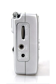 Resim whitetech Taşınabilir Pilli Cep Radyosu Am / Fm Radyo Alarmlı Dijital Göstergeli Deprem Çantası Radyosu 