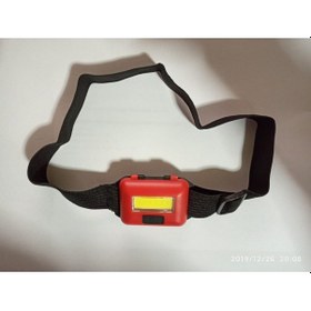 Resim Mini Pilli Kafa Feneri Kamp Led Fener Çok Renkli 