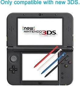 Resim Xahpower Yeni 3DS Stylus Kalem, Nintendo Yeni 3DS ile Uyumlu Yedek Kalem, 4'ü 1 Arada Combo Dokunmatik Kalem Seti Yeni 3DS için Çok Renkli 