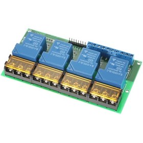Resim Moveevo Yüksek Performanslı 4 Kanallı Röle Modülü - Dc 12v, 30a Çıkış Kapasitesi 
