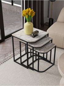 Resim Zigon Sehpa Damla Efes Çok Renkli 