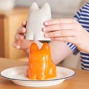 Resim Dessertler, Smoothie ve Pirinç Topları için Kedi Şekilli Kalıplar - Yapışmaz, Kullanımı Kolay, Doğum Günleri ve Özel Günler için İdeal, Doğum Günü Pasta Süsleri | Eğlenceli Kedi Tasarımı | Dayanıklı Kalıplar 