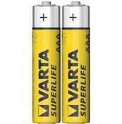 Resim Varta 2003 Superlife AAA İnce Kalem Pil 2'li 