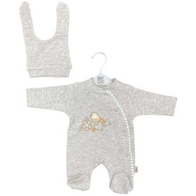 Resim Flexi Bebek Tulumu 252357 Gri 