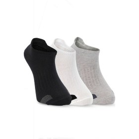 Resim Slazenger Jadex 3 Lü Erkek Siyah / Beyaz Çorap Siyah / Beyaz 