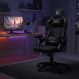 Resim Rampage KL-R43 Nox Terletmez Kumaş Siyah/gri Oyuncu Koltuğu 