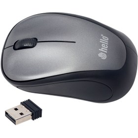 Resim Go İthalat HELLO HL-18741 1200 DPI 2.4GHZ KABLOSUZ MOUSE (4674) 