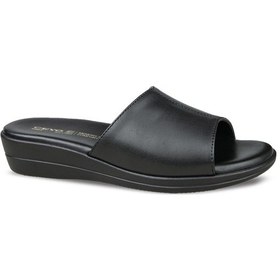 Resim Ceyo Kadın Terlik 9863-40 Siyah 