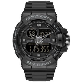 Resim Sones Olevs 5562 Erkek Çok Fonksiyonlu İş Su Geçirmez Kuvars Saat Siyah 