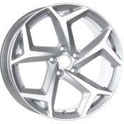 Resim Emr EMR-A352-04 8.0x18"-5x112 ET44 57.1 Silver Diamond Jant 4 Adet Emr