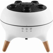 Resim Esansiyel Yağ Difüzörü 250ML Soğuk Sis Difüzörü Denizanası Sis Volkan Gece Lambası Büyük Sis Hacmi 