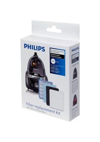 Resim Philips Powerpro Compact Fc8516/81 Uyumlu Fc8058/01 Filtre Seti - Kutulu - Versiyon 2 