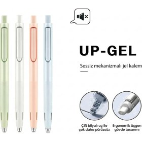 Resim Writech Wrıtech W-0154 Up Jel Kalem 0.5 mm Beyaz Gövde Mavi 1 Adet 