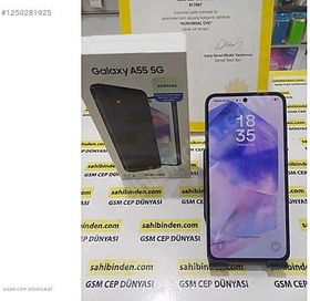 Resim Samsung A55 İkinci El TR | 256 GB | Mavi 