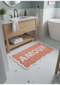 Resim The Mia Amour Banyo Paspası 60x100 Cm Çok Renkli 