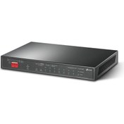 Resim TP-LINK TL-SG1210P 8 Port 10-100-1000 Poe+ Switch 1 Port SFP Çelik Kasa Rack Mount TP-Link