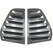 Resim Meridiangoods Carbon Look Arka Trim Vw Golf 5 Mk5 Gtı 5 Kapılı 2003 2010 Araç İçin Arka Lüver 