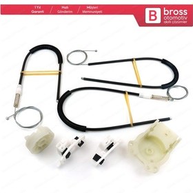 Resim Renault Megane 2 için Sol Ön Cam Kriko Tamir Takımı N11.15225 