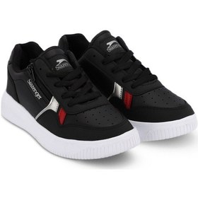 Resim Slazenger MAJORITY I Kadın Siyah / Beyaz Günlük Spor Ayakkabısı 