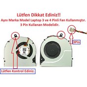 Resim Toshiba Uyumlu Satellite L50T-A-13E. L50T-A-145. L50T-A-14H Fan 3 Pin 