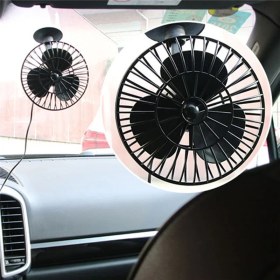 Resim Fantastik Store Vantuzlu Oto Vantilatör Fan Çakmaklık Giriş 12V 5 Inç 