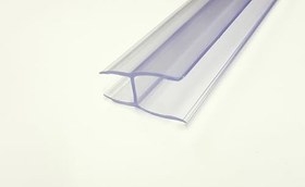 Resim Şeffaf Cam Balkon Fitili 8 mm H Tipi 180 Cm Cam Balkon Contası 4 Adet 