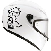 Resim Ogec Worx Tek Renk Pis Çocuk(dirty Boy Helmet Stickers) Kask Sticker Etiket Modeli 