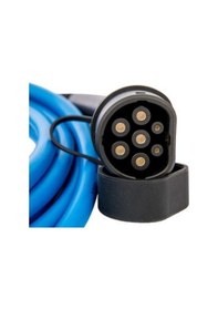 Resim Ever Charger Tip2 Elektrikli Araç Şarj Kablosu ECO Mavi 5 M 