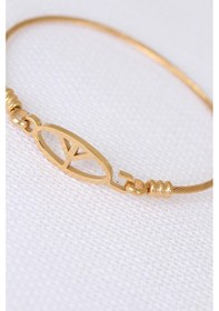 Resim Gold Metal Çelik Figürlü Erkek Kelepçe Bileklik Renkli 