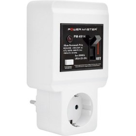 Resim Powermaster PM-4914 Tekli Akım Korumalı Sigortalı Priz 