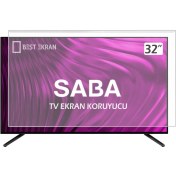 Resim Best Ekran Saba SB32F151 Tv Ekran Koruyucu - Saba 32" Inç Tv Ekran Koruyucu Camı 