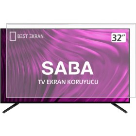 Resim Best Ekran Saba SB32F151 Tv Ekran Koruyucu - Saba 32" Inç Tv Ekran Koruyucu Camı 