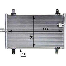 Resim Klima Kondenseri Ducato-boxer-jumper 1994-2006 506x349x22 6455 T3 1312857080 