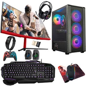 Resim Tx4148 Intel Core i5 4440 23.6" 16 GB RAM 1 TB SSD 4 GB GTX1050Ti Curved FreeDOS Masaüstü Oyun Bilgisayarı 