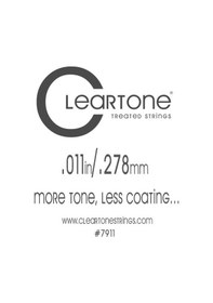 Resim Cleartone Plain Single 011 - Tek Tel Elektro Gitar Tek Tel 