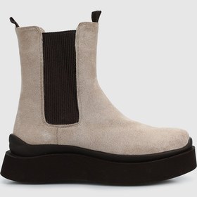 Resim Provoq Bej Kadın Bootie 