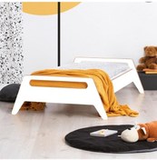 Resim Montes Tek Kişilik Karyola Mdf Montessori Çocuk ve Bebek Yatak 