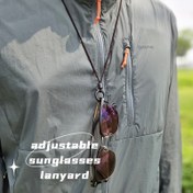 Resim Moda Gözlükler için Ayarlanabilir Boyun Askısı - Eller Serbest Spor Tasarım, Güvenli Tutuş & Kaybolmaya Karşı Koruma, Aktiviteler İçin Unisex Erkek ve Kadınlar, Yaşam Tarzı Ekipmanı, Şık Kordon Tasarımı, Dayanıklı Kordon Malzemesi, Temel Aksesuar, Güçlendirilmiş Dikiş, Fitness Severler 