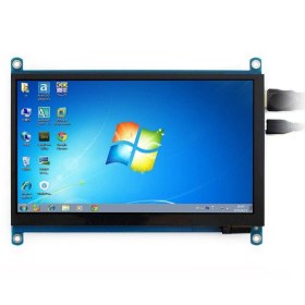Resim AKIMLA 7 inch HDMI LCD (H) IPS Kapasitif Dokunmatik Ekran- 1024x600 